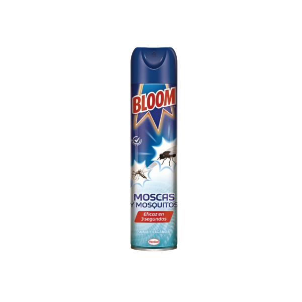 Bloom insecticida moscas y mosquitos Eficaz en 3 segundos 600ml