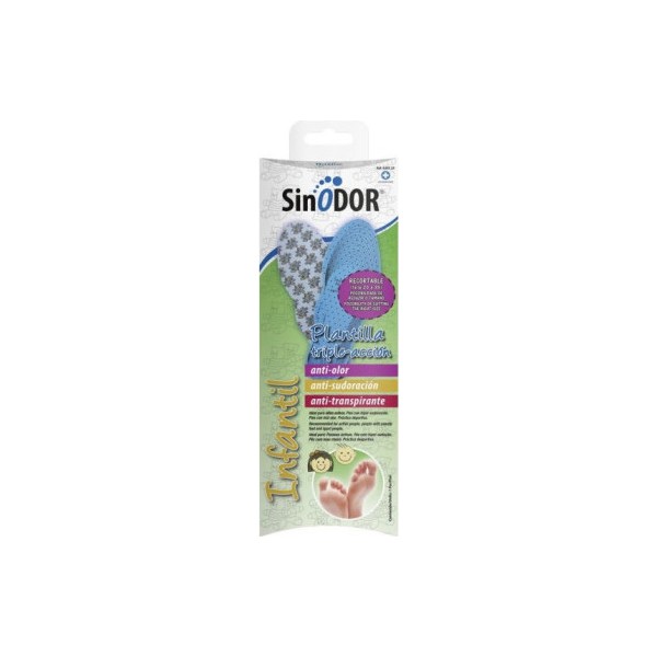 Plantillas Infantiles Sinodor 2 Unidades Talla 2